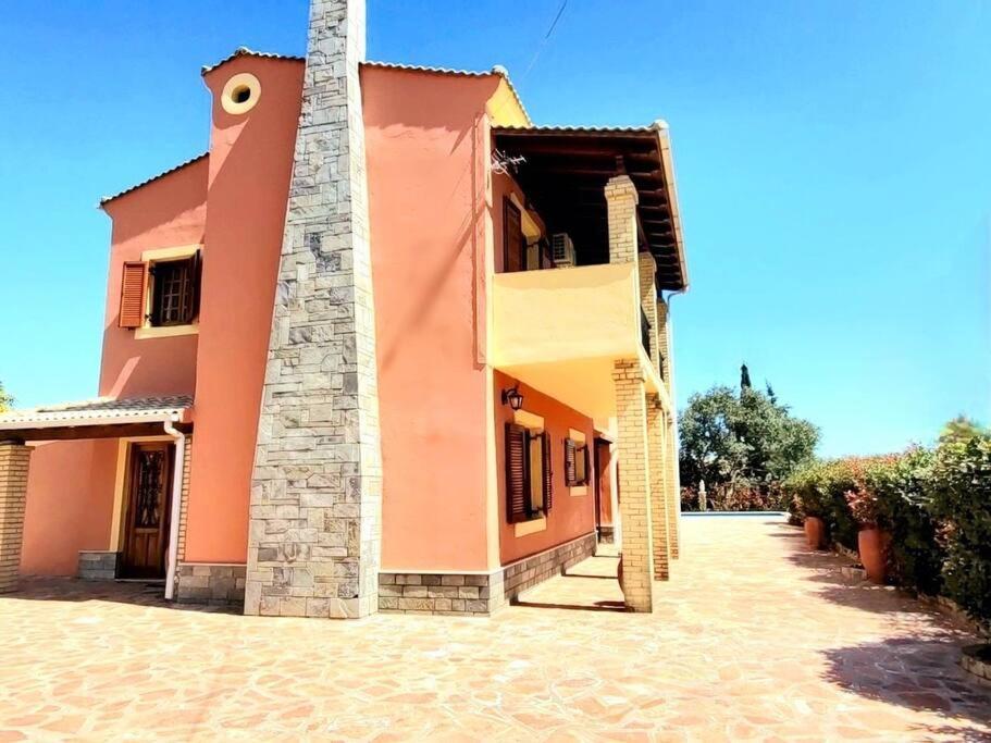 Poli House Family Villa W/ Pool Corfu  Екстер'єр фото